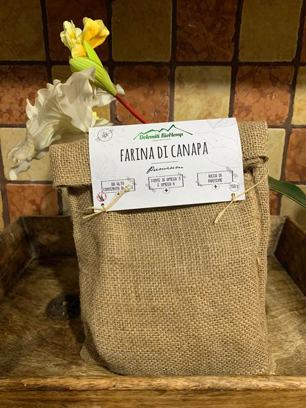 farina di canapa ricette vegan